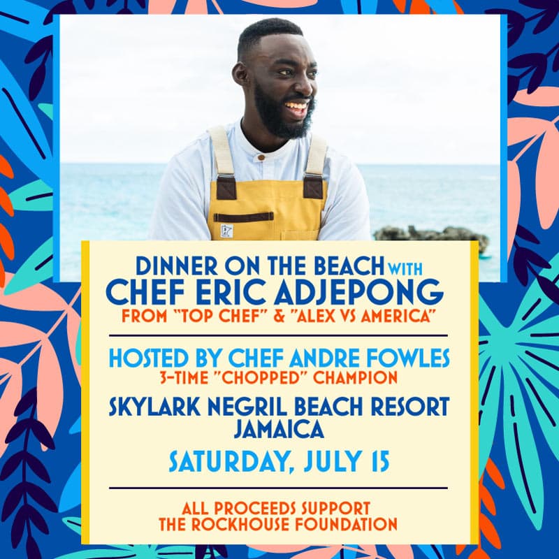 DINNER WITH CHEF ERIC ADJEPONG
