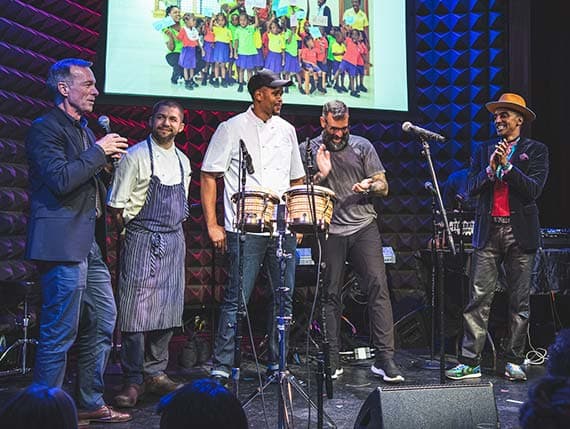 ANNUAL BENEFIT DINNER AT THE PUBLIC THEATER