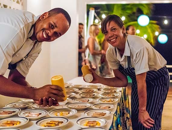 CHEF NINA COMPTON AT SKYLARK