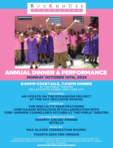 ANNUAL BENEFIT IN NYC