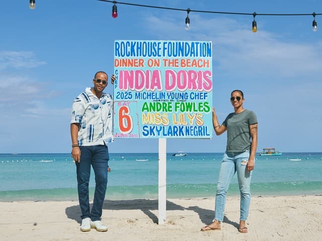 A Rockhouse Foundation Dinner on the Beach at Skylark Negril Beach Resort