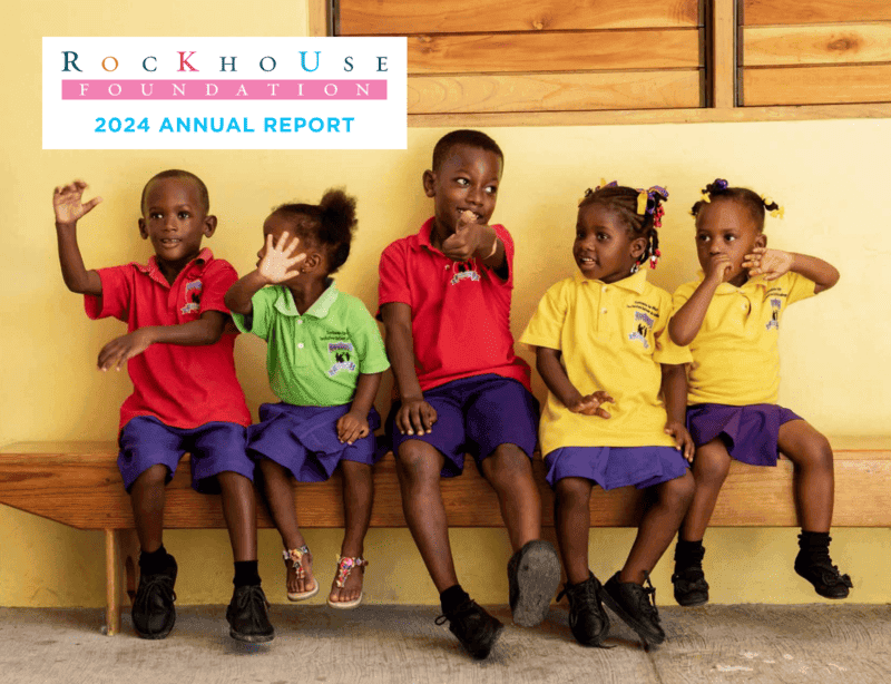 Cover of the Rockhouse Foundation 2024 annual report